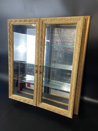 Bombay Mirrored Display Wall Hanging Cabinet