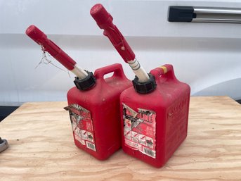 Pair Of Gas Cans