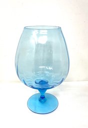 12' Art Glass Brandy Snifter Vase