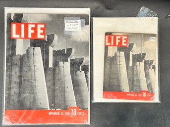 First Issue Life Magazine With Mini - 1936
