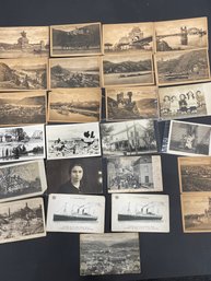 Collection Of RPPCs And Landscape Postcards