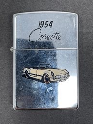 Vintage Zippo Lighter 1954 Chevrolet Corvette
