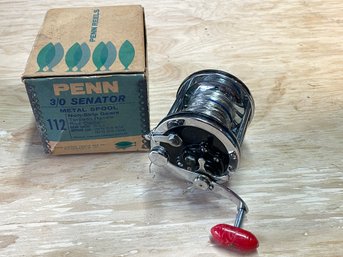 Penn 3/0 Senator Metal Spool Reel 112 W/ Box