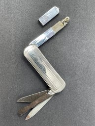 Vintage Imperial Folding Lighter Knife Groomer