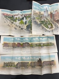 Collection Of Lithographs - New York City Development