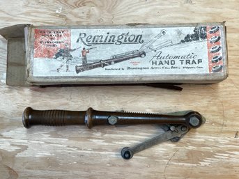 Remington Automatic Hand Trap In Original Box