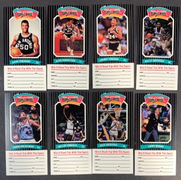 1989 San Antonio Spurs Police Complete Set W/ David Robinson Rookie