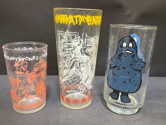 Collection Of 1960s -1970s Juice Glasses