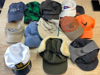 Large Lot Of Hats Including Filson, Nathaniel Cole And More