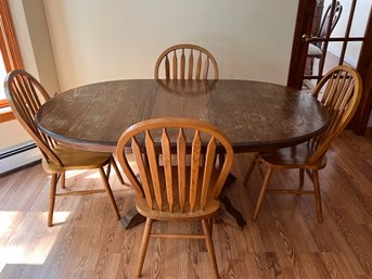 Dining Table With Four Chairs