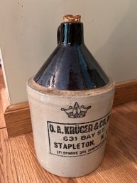 Antique One Gallon Jug - O.A. Kruger And Co