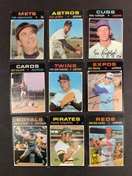 1971 Topps Baseball Card Lot