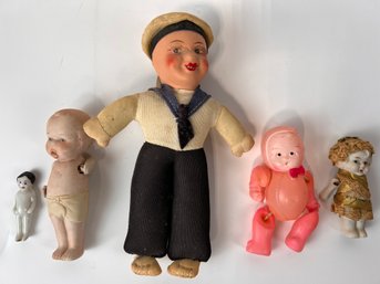 Lot Of Vintage Dolls