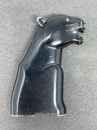 Vintage Black Panther Lighter Lucienne Japan