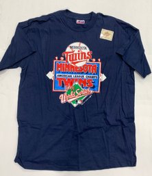 1991 Minnesota Twins World Series By Trench With Original Holographic Sticker