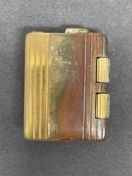 Vintage StratoFlame Butane Lighter Brass
