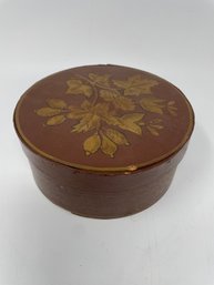 Vintage Decorated Pantry Or Cheese Box