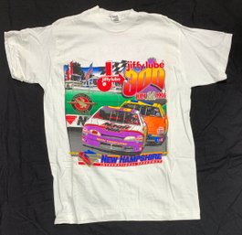 1996 New Hampshire Speedway T-shirt Double Sided