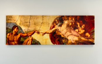 Large Printed Canvas Of Michelangelo