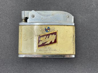Vintage Schlitz Advertising Lighter Brother-Lite