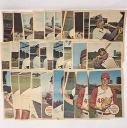 Large Lot Of 1967 Topps Baseball Posters