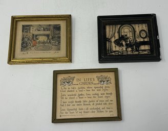 Group Of Vintage Miniature Frames