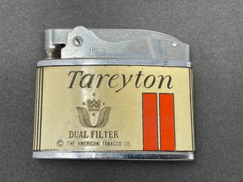 Vintage Tareyton Cigarettes Advertising Lighter Hadson