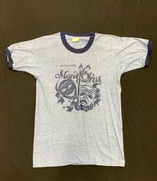 1984 Mardi Gras Single Sided Ringer T-shirt