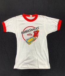1980s Handi-snacks Single Sided Graphic Shirt