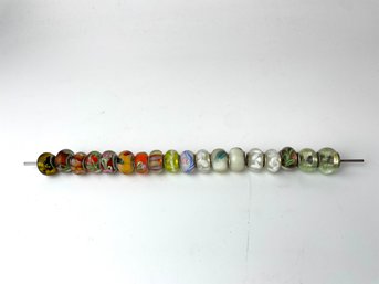 Group Of Pandora Style Beads (13)