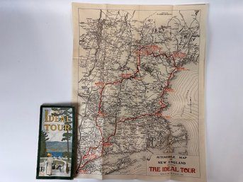 Antique Ideal Tour Map Book