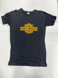 1980s Harley Davidson New London, CT T-shirt Single Stitch T-shirt