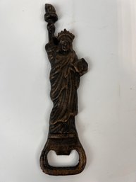 Cast Iron Statue Of Liberty Bottle Opener