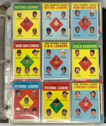 Near Complete 1963 Topps Baseball Card Set (572/576) W/ Mantle! Only Missing 4 Cards! No Pete Rose Rookie!