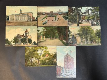 Antique Postcard Lot 'CT, RI, NJ'