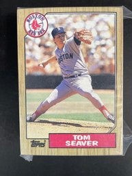 Lot Of 100 1987 Topps Tom Seaver Cards