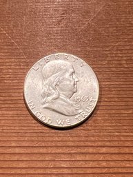 1963 Benjamin Franklin Half Dollar