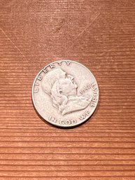 1952 Benjamin Franklin Half Dollar