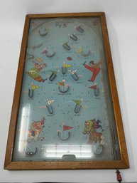 Vintage Poosh M Up Big 5 Table Top Pinball Game