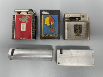Vintage Lighter Lot Advertising Souvenir & More