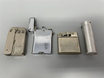 Group Of Vintage Lighters Thorens And More USA