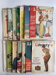 1930s 1940s Libery Magizines Great Graphics