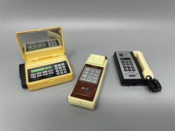 Vintage Novelty Lighter Lot Phones Fax Machine