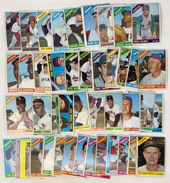 Lot Of Over (40) 1966 Topps Baseball Cards