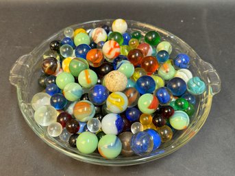 Large Group Of Vintage Marbles