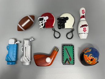 Collection Of Vintage Sports Related Lighters