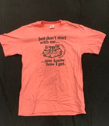 1980s Animal Welfare Single Sided Graphic T-shirt