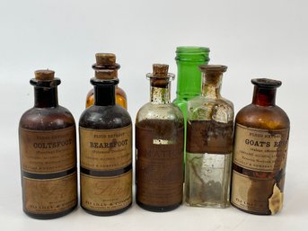 Antique Glass Medical / Medicine Bottles