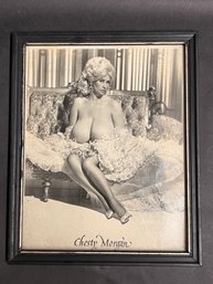 Signed 'Chesty Morgan' Framed Photo