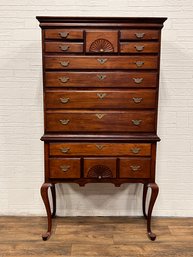 Period Queen Anne Two-Part Highboy